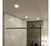 Paulmann 71079 recessed luminaire Selection Bathroom Luena IP65 GU10 230V max. 35W dimmable White recessed Spotlight Bathroom luminaire