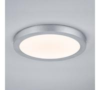WallCeiling Lunar LED Panel 300mm 17W 230V matt Chrome Aluminium