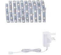 Paulmann 79869 MaxLED 250 LED Strip Basic Set 3m Warm White IP44 Protect Cover incl. 1x12-watt Strip Lighting Strip 2700 K