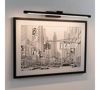 Paulmann Mingo LED picture light 61.5 cm black