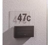 Paulmann Neda Solar-powered LED house number light