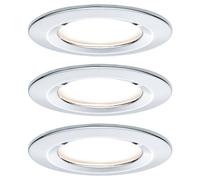 Paulmann Nova Bathroom LED Recessed Light Set 18W IP44 Chrome 93463
