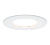 Paulmann Nova Bathroom Recessed Light 18W IP44 Matt White LED 93495