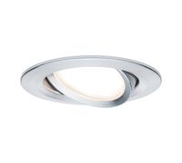 Paulmann Nova Coin spot round pivotable aluminium