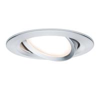 Paulmann Nova Flush Mount Light Aluminium LED 6W Warm White 93486