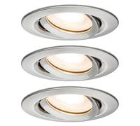 Paulmann Nova LED recessed spotlight, dimmable, IP65, iron