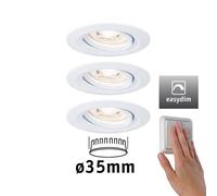 Paulmann Nova mini Plus LED easydim set of 3 white