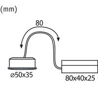 Paulmann Nova Plus Coin LED module, 4,000 K