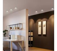 Paulmann Nova Plus recessed lamp, white, Ø 9 cm, GU5.3/GU10, IP65