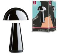 Paulmann 76994 LED Battery Table luminaire 3-Step dimming Onzo IP44 2700K 2.6W Black Portable Table luminaire USBC
