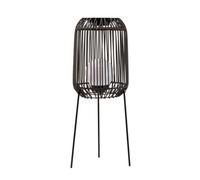 Paulmann Pauleen 48178 Sunshine Coziness Solar Floor Light For Balcony Or Garden, Black, Outdoor Lighting, Plastic,