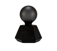 Paulmann Pauleen 48283 LED Table luminaire Black Flare Mobile Table luminaire Timer Battery incl. 1x0.3-watt Living Room lamp Black Concrete, Glass 2700 K E27