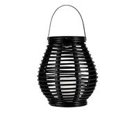 Paulmann Pauleen 48293 LED Solar Lantern Sunshine Glow Set of 2, 188 mm, Black, Brown, IP44 Solar Light
