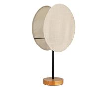 Pauleen 48297 Table Boho Darling E27 max. 20W Beige Metal, Fabric, Wood Bedside luminaire