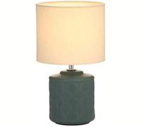 PAULMANN Pauleen Glowing Midnight Table Lamp - Cream & Dark Green