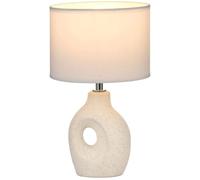 PAULMANN Pauleen Pure Crush Table Lamp - White & Beige