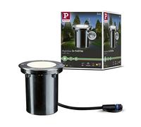Paulmann Plug & Shine Floor Light 3000K 6W 24V Beam Angle 20° Swivelling 93907 LED Recessed Spotlight Outdoor, Metal, 6 W, 3,000 K