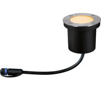 Paulmann 94716 Plug & Shine LED outdoor luminaire recessed floor luminaire Floor insect-friendly IP67 2200K 4.5W anthracite round gold light metal