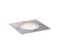 Paulmann 94227 Plug & Shine LED Exterior luminaire recessed Floor luminaire Rectangular incl. 1x3.6 watt IP65 dimmable Outdoors Stainless Steel Garden luminaire Metal, Plastic Garden Light 3000 K