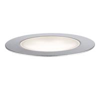 Paulmann Outdoor Plug & Shine Ground Recessed Light 93953 - LED IP65 3000K 1W 24V 70mm Silver