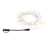 Paulmann Plug & Shine Light Chain 72 LED Warm White 7.5m Black