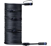 Paulmann Plug&Shine Lighting Splitter 5-way IP68 Weatherproof Black