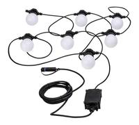 Paulmann 94165 Outdoor Plug & Shine Light Chain IP 3000K 7x5lm 24V, White