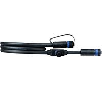 PAULMANN Plug & Shine Outdoor Spotlight Cable - 1 m, 1-in / 2-out
