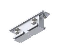 Paulmann ProRail3 91367 Rail System Connector 94 x 24.5 mm Max. 3.680 W Silver Rail Systems Ceiling Rail Metal Plastic