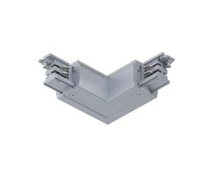 Paulmann ProRail3 91370 Rail System Connector L-Piece Outside 101 x 101 mm Max. 3,680 W Silver Rail Systems Ceiling Rail Metal/Plastic