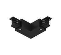 Paulmann ProRail3 91374 Rail System Connector L-Piece Outside 101 x 101 mm Max. 3,680 W Black Rail Systems Ceiling Rail Metal/Plastic