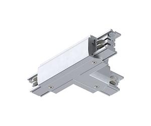 Paulmann ProRail3 91377 Rail System Connector T-Piece Right 167.5 x 101 mm Max. 3,680 W Silver Rail Systems Ceiling Rail Metal/Plastic