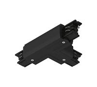 Paulmann ProRail3 91380 Rail System Connector T-Piece Left 167.5 x 101 mm Max. 3,680 W Black Rail Systems Ceiling Rail Metal Plastic