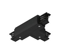 Paulmann ProRail3 91381 Rail System Connector T-Piece Right 167.5 x 101 mm Max. 3,680 W Black Rail Systems Ceiling Rail Metal/Plastic