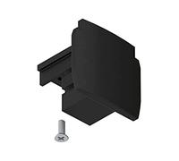 Paulmann ProRail3 end cap, pack of 1, black, plastic | Accessories for the ProRail3 track system, easy to install, not compatible with URail