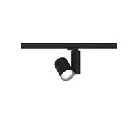 Paulmann ProRail3 LED rail spot, Zeuz 33W, 4000K, black | Dimmable, beam angle 39°, ideal for retail spaces and doctors’ surgeries, flexible mounting