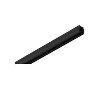 Paulmann ProRail3 surface-mounted rail, 1m, black, 230V | Flexible 3-phase track system, for commercial uses, with fitting materials