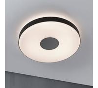 Paulmann 79518 LED Ceiling luminaire Puric Pane 3-Step-Dim 2700K 400lm / 2600lm 230V 23W dimmable Black/Grey