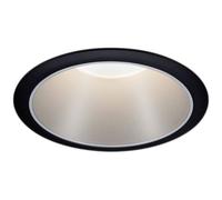 Paulmann Recessed Light GU10 Black/Silver Matt Glare-Free Lighting