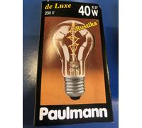 Paulmann Rustic De Luxe Decorative Lamp E27 40W Bulbs Similar To Carbon Filament [EEK: G]