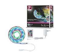 Paulmann SimpLED Motion Set 5 m RGB | Ready-to-use set with 230/12v power supply, RGB LEDs for colour change, with remote control
