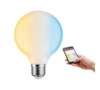 Paulmann Smart LED Globe G95 7W = 60W E27 Opal CCT 2200K-6500K Dimmable ZigBee [EEK: E]