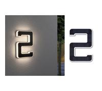 PAULMANN Solar LED House Number Light - No. 2