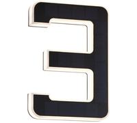 PAULMANN Solar LED House Number Light - No. 3