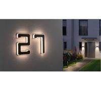 PAULMANN Solar LED House Number Light - No. 4