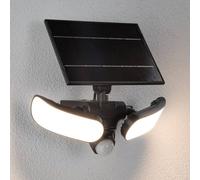 Paulmann Sonlig Solar Outdoor Wall Lamp, Anthracite, Sensor, IP65