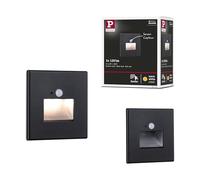Paulmann Special Set Edge RL Rectangular LED 1x1.2W 230V PIR Sensor Black 93135