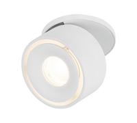 Paulmann Spircle 93372 LED Recessed Light 78 mm Including 1x 8.0 W Warm White Matt Aluminium Lighting System 3000 K