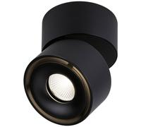 Paulmann Spircle LED Surface-Mount Light 8W Black Matt Swivel Head 93371