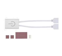 Paulmann 70975 Strip MaxLED Touch Switch max. 144 watt dimmable Lighting Strip Silver Light Strip Metal LED Strip